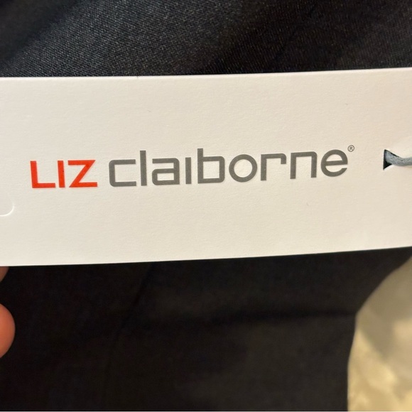 NWT Liz Claiborne Regular Fit Charcoal Grey Blazer, Size 6 - Picture 14 of 15